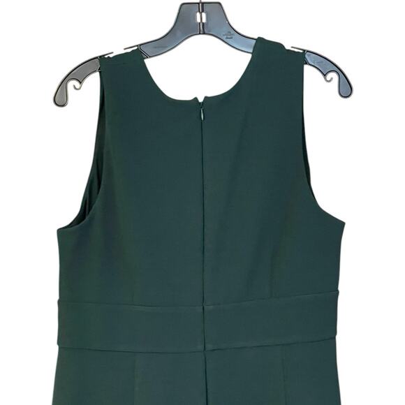 Sachin + Babi Emerald Green Stretch Crepe Sleeveless Loretta Gown Size 16W NWT - Picture 7 of 11